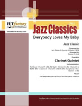 Everybody Loves My Baby - Jazz Classic - Clarinet Quintet - F P.O.D cover